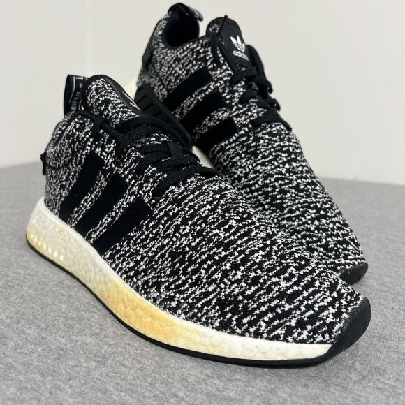 Adidas NMD R2‎ Oreo Running Shoes Mens Size 12 Sneakers B22631 main image 8